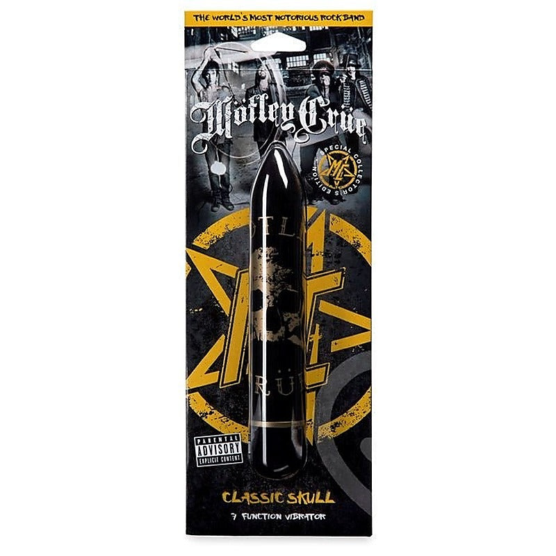 Motley Crue Classic Skull 7 Function Vibrator by Love Honey - Waterproof Vibrators