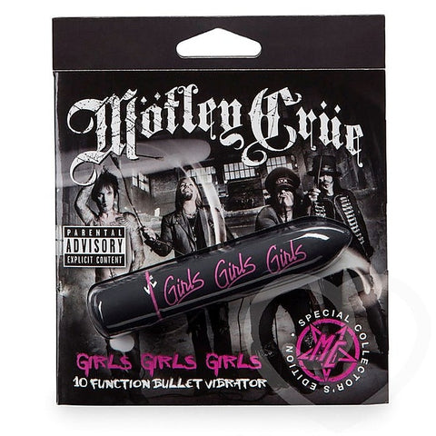 Mötley Crüe Girls Girls Girls 10 Function Bullet Vibrator - Personal Massagers