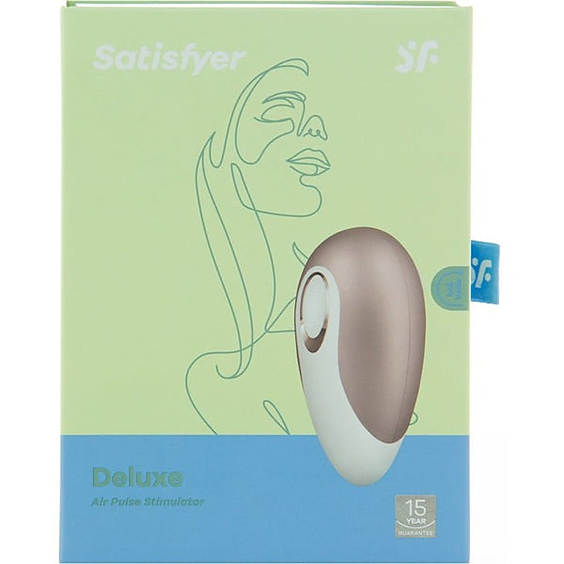 Pro Deluxe Rechargeable Clitoral Vibrator by Satisfyer - Clit Ticklers and Pulsators