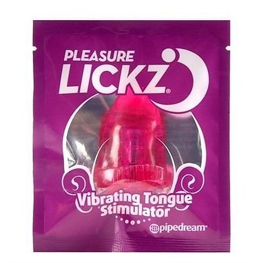 Pipedream Pleasure Lickz Vibrating Tongue Massager - Finger and Tongue Vibrators