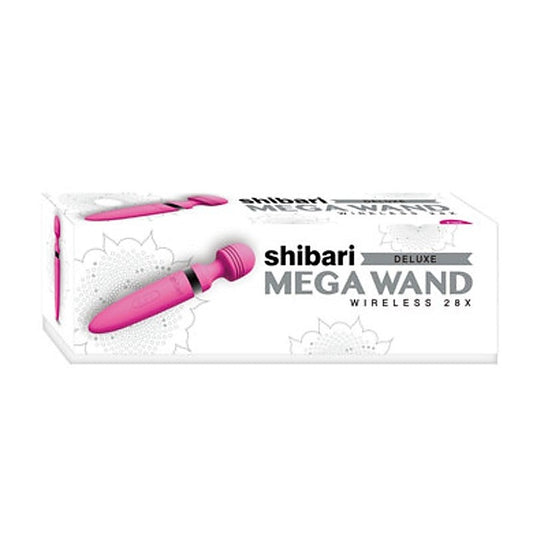 Shibari Deluxe Mega Wireless 28X Pink - Waterproof Vibrators
