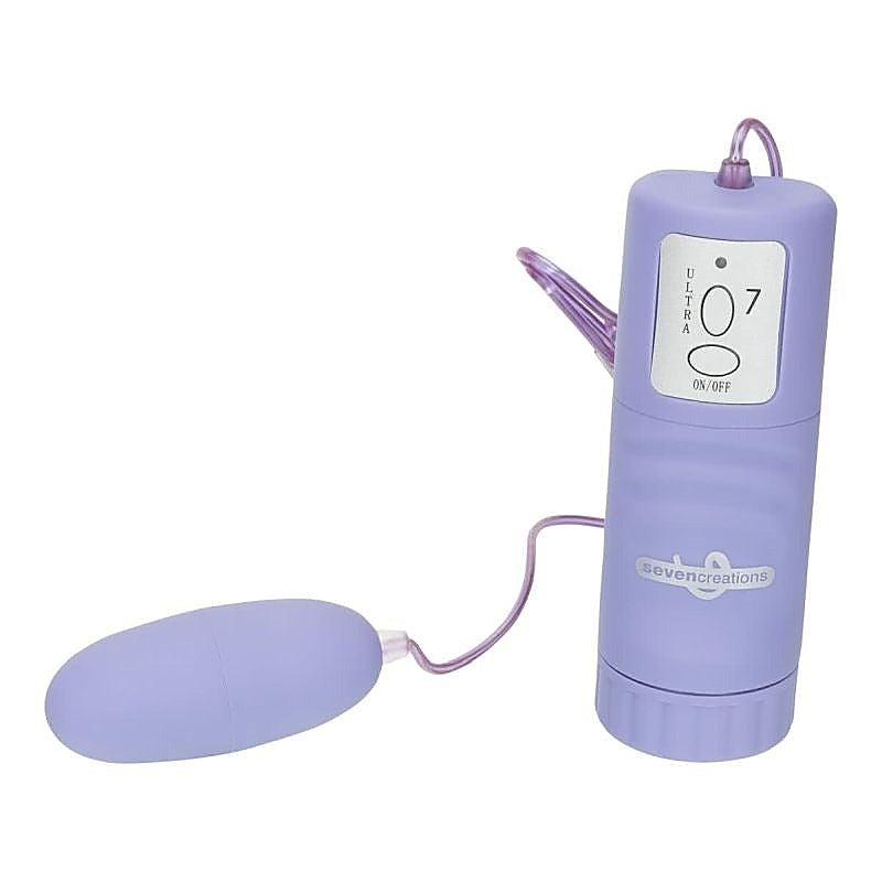 Silky Finish Ultra 7 Bullet by Seven Creations - Remote Control Vibrators