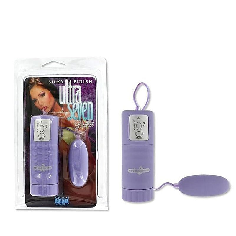 Silky Finish Ultra 7 Bullet by Seven Creations - Remote Control Vibrators