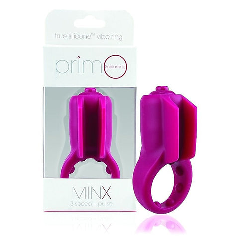 Primo Minx Merlot by Screaming O - Cock Rings