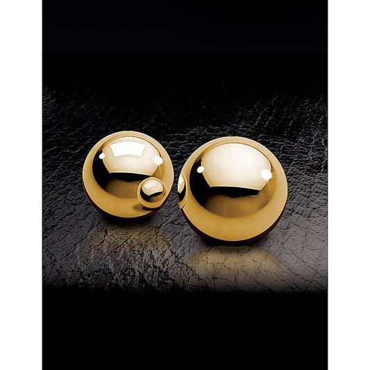 Fetish Fantasy Gold Ben-Wa Balls Kegel Massager - Personal Massagers