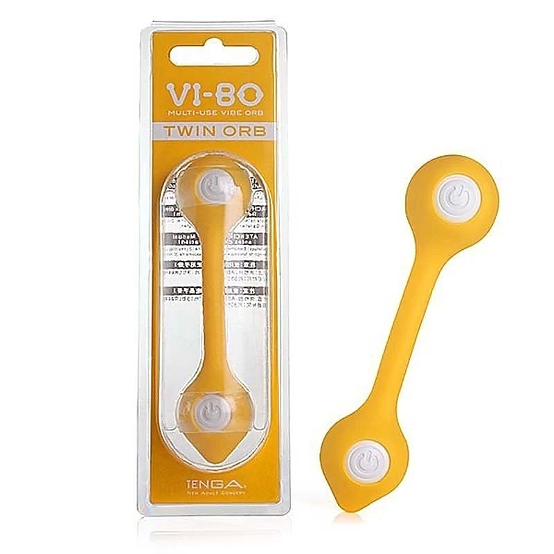 Professional-Grade VI BO Twin ORB by Tenga - Masturbators and Strokers