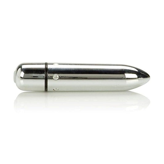 California Exotics Crystal High Intensity Bullet Silver - Bullet Vibrators