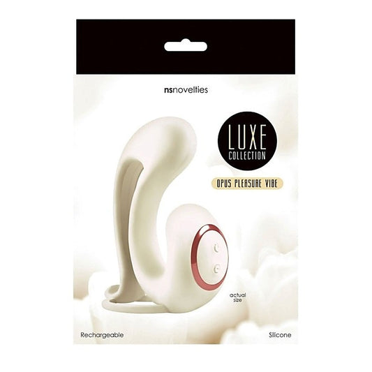 NS Novelties Luxe Opus - Rechargeable Pleasure Vibe with G-Spot and Clitoral Stimulation - Clit Ticklers and Pulsators