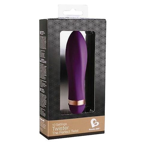Professional Twister Purple by Rocks Off - Waterproof Vibrators