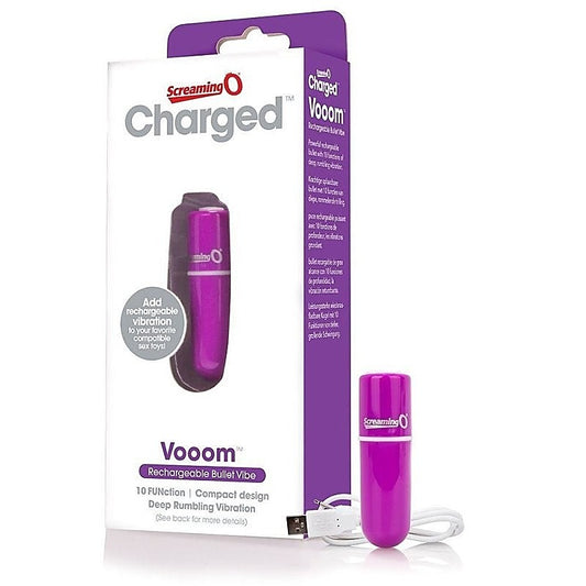 Screaming O Charged Vooom Bullet - Strap On Sextoys