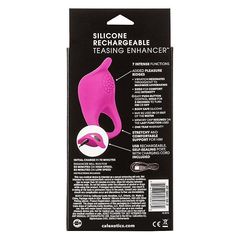 Teasing Enhancer Cock Ring by California Exotics - Cock Rings