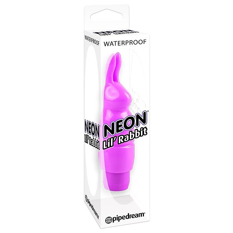 Neon Lil Rabbit Waterproof Massager by Pipedream - Rabbit Vibrators
