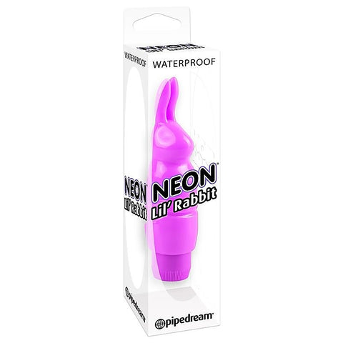 Neon Lil Rabbit Waterproof Massager by Pipedream - Rabbit Vibrators