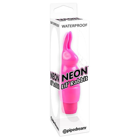 Neon Lil Rabbit Waterproof Massager by Pipedream - Rabbit Vibrators