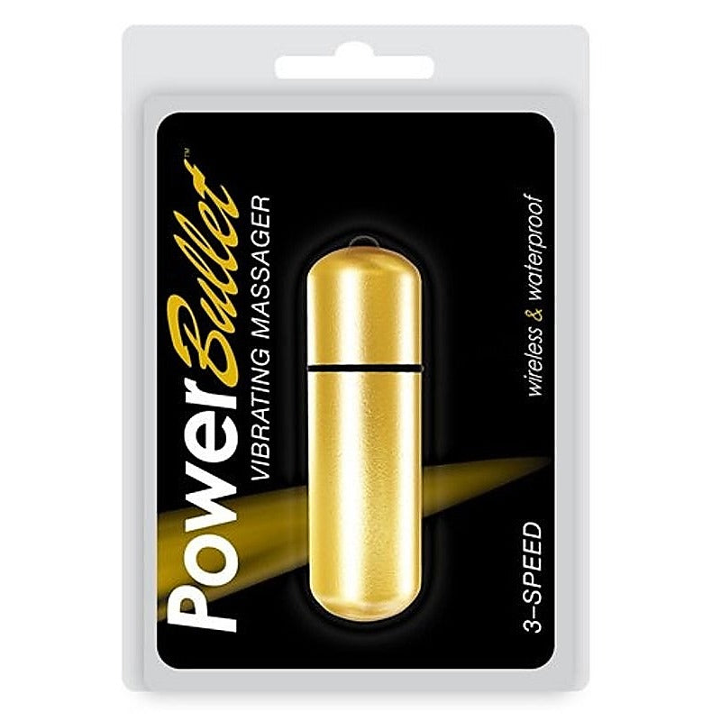 Premium Power Bullet Gold by BMS Factory - Waterproof Vibrators