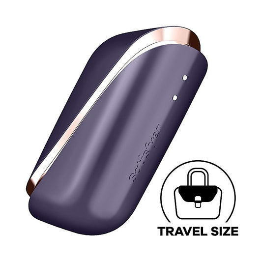 Satisfyer Pro Traveler Air Pulse Clitoral Vibrator - Clit Ticklers and Pulsators