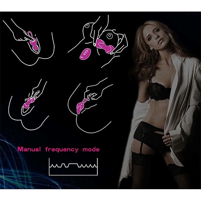 Akili Remote Egg Massager by LoveMate - Rabbit Vibrators