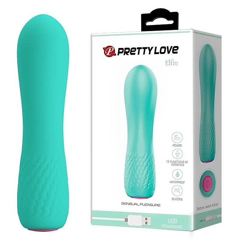 Elfin Rechargeable Bullet Vibrator by Baile - Waterproof Vibrators