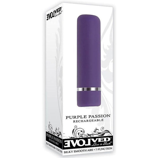 Purple Passion Rechargeable Bullet - Bullet Vibrators