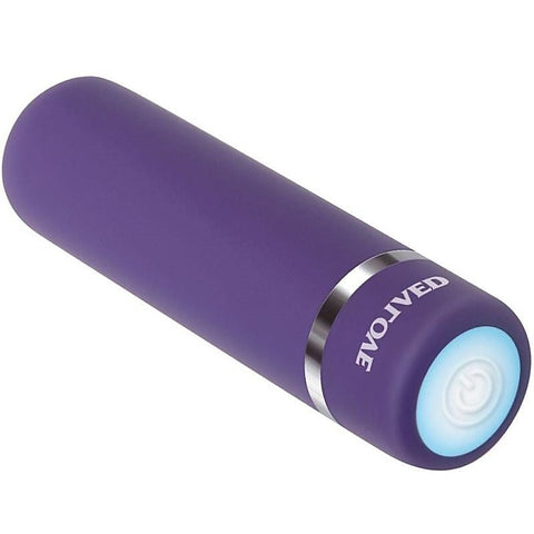 Purple Passion Rechargeable Bullet by Evolved - Bullet Vibrators