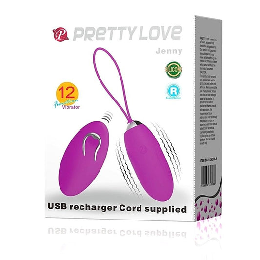 Pretty Love Jenny Wireless Remote Vibrating Egg