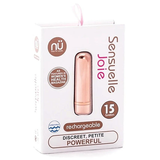 Nu Sensuelle Joie Rechargeable Bullet Rose Gold - Personal Massagers