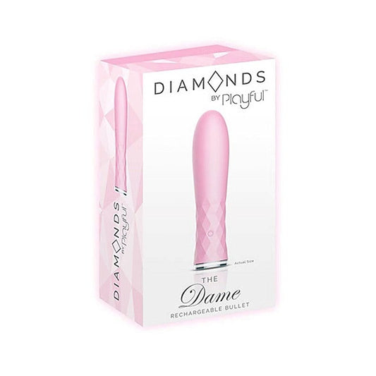 Diamonds by Playful The Dame Rechargeable Bullet - Waterproof Vibrators