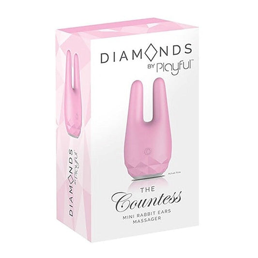 Diamonds by Playful The Countess Mini Rabbit Ears - Rabbit Vibrators