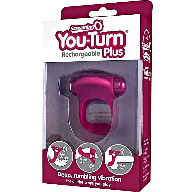 You-Turn Rechargeable Plus by Screaming O - Cock Rings