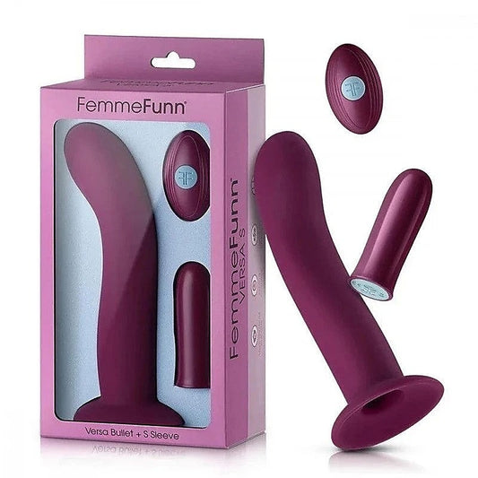 FemmeFunn Versa Bullet - Versatile, Magnetic-Charged Vibrator - Butt Plugs