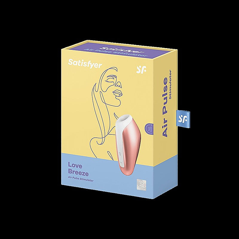Love Breeze Air Pulse 11 Functions Clitoral By Satisfyer - Clit Ticklers and Pulsators