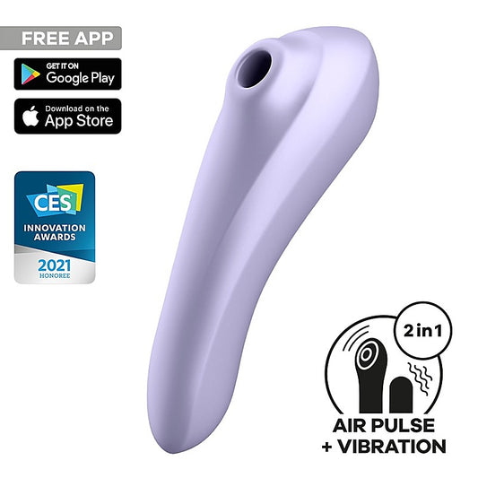 Satisfyer Dual Pleasure Air Pulse Clitoral and G Spot Vibrator