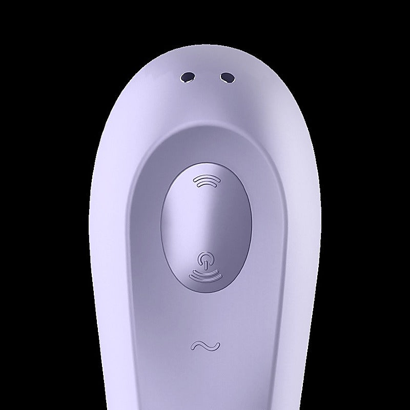 Dual Pleasure Air Pulse Clitoral and G Spot Vibrator - Clit Ticklers and Pulsators
