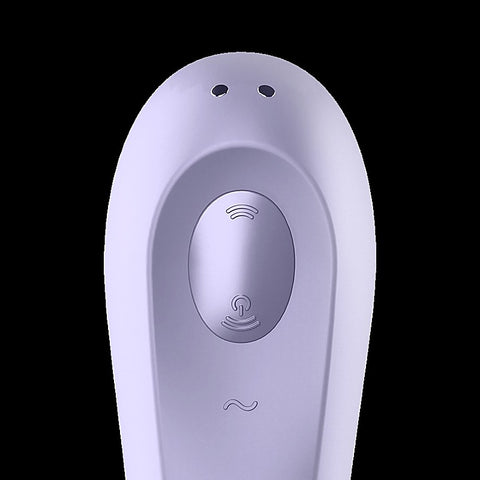 Dual Pleasure Air Pulse Clitoral and G Spot Vibrator - Clit Ticklers and Pulsators