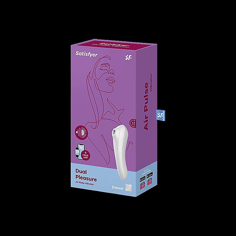 Dual Pleasure Air Pulse Clitoral and G Spot Vibrator - Clit Ticklers and Pulsators