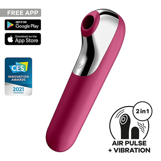 Satisfyer Dual Love Air Pulse Multi Functions Clitoral Massager