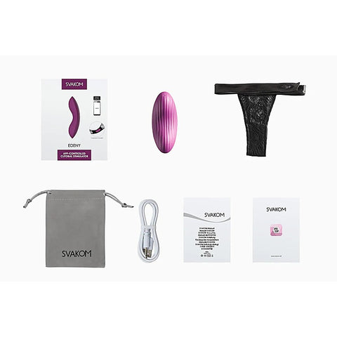 Edeny App Controlled Clitoral Panty Vibrator by Svakom - Personal Massagers