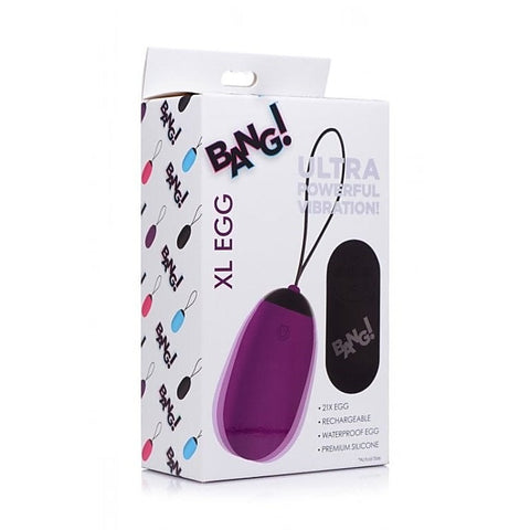 Bang! XL Silicone Vibrating Egg
