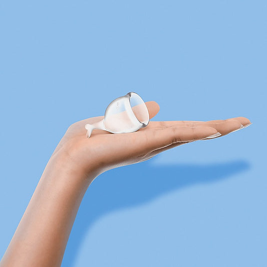 Satisfyer Feel Secure Medical Grade Silicone Menstrual Cups - Condoms