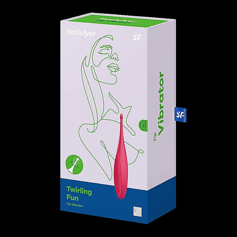 Twirling Fun 12 Functions Silicone Clitoral Vibrator - Glass Sex Toys