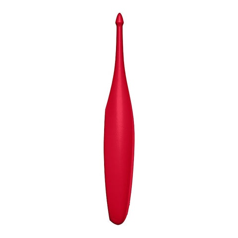 Twirling Fun 12 Functions Silicone Clitoral Vibrator - Glass Sex Toys