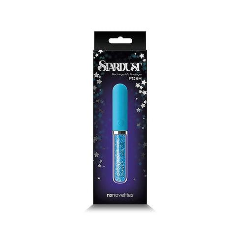 Rechargeable Bullet Vibrator with Crystals by NS Novelties - Glass Sex Toys