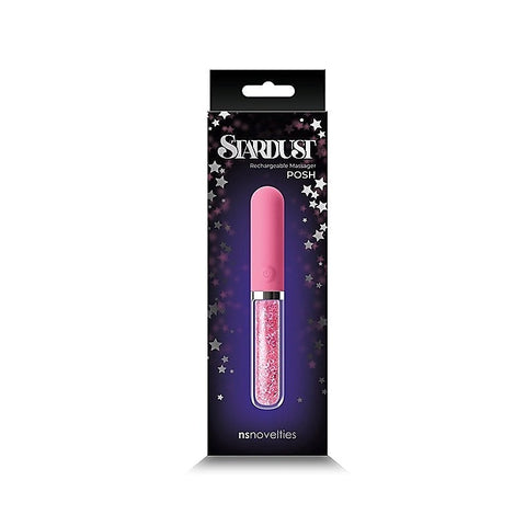 Rechargeable Bullet Vibrator with Crystals by NS Novelties - Glass Sex Toys
