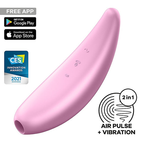 Professional Satisfyer Curvy 3+ by Satisfyer - Clit Ticklers and Pulsators