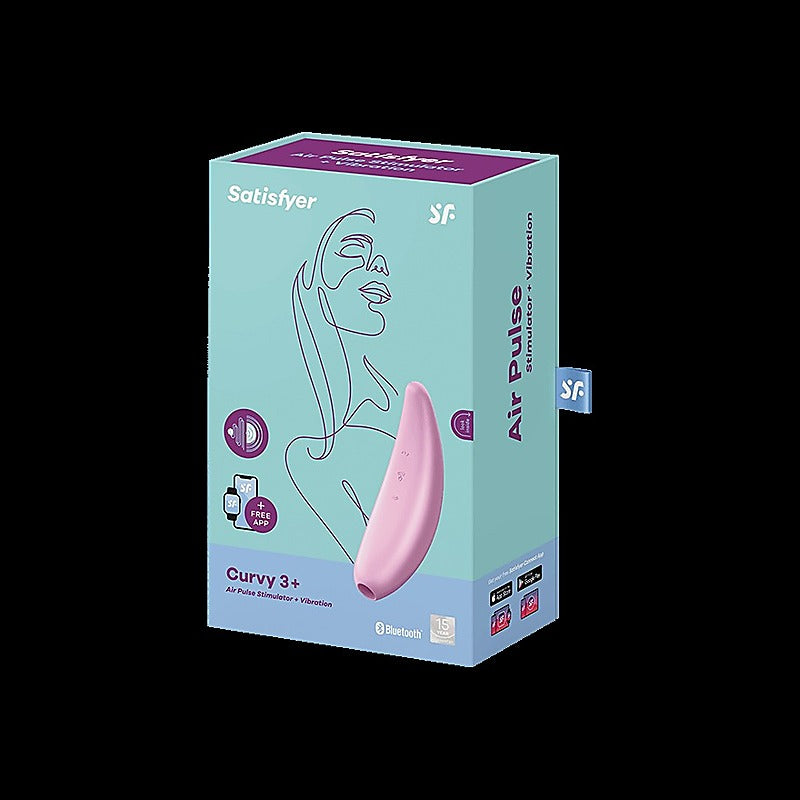 Professional Satisfyer Curvy 3+ by Satisfyer - Clit Ticklers and Pulsators