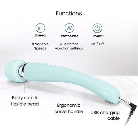Premium Elegance Vibrating Wand by BDStyle - Strap On Sextoys