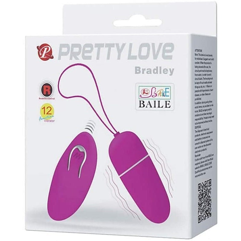 Premium Bradley Remote Control Egg by Baile - Remote Control Vibrators