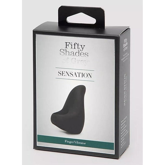 Fifty Shades of Grey Sensation Rechargeable Finger Vibrator - Finger and Tongue Vibrators