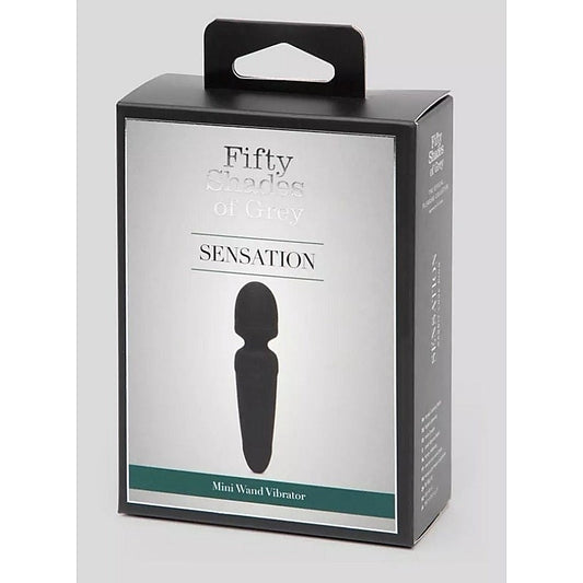 Fifty Shades of Grey Sensation Rechargeable Mini Wand Vibrator - Mini & Slim Vibrators