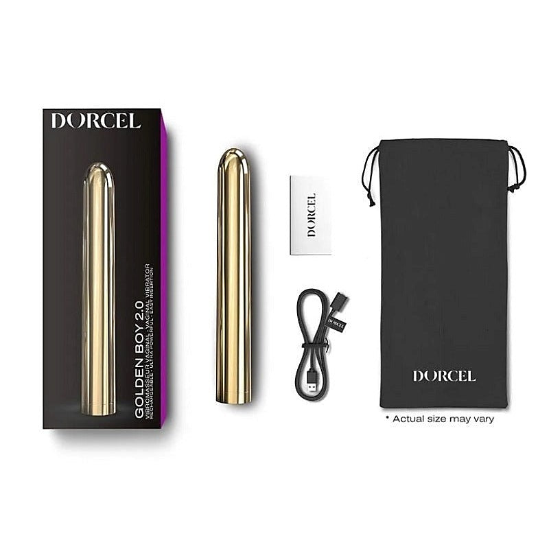 Premium Golden Boy 2.0 by Marc Dorcel Toys - Bullet Vibrators